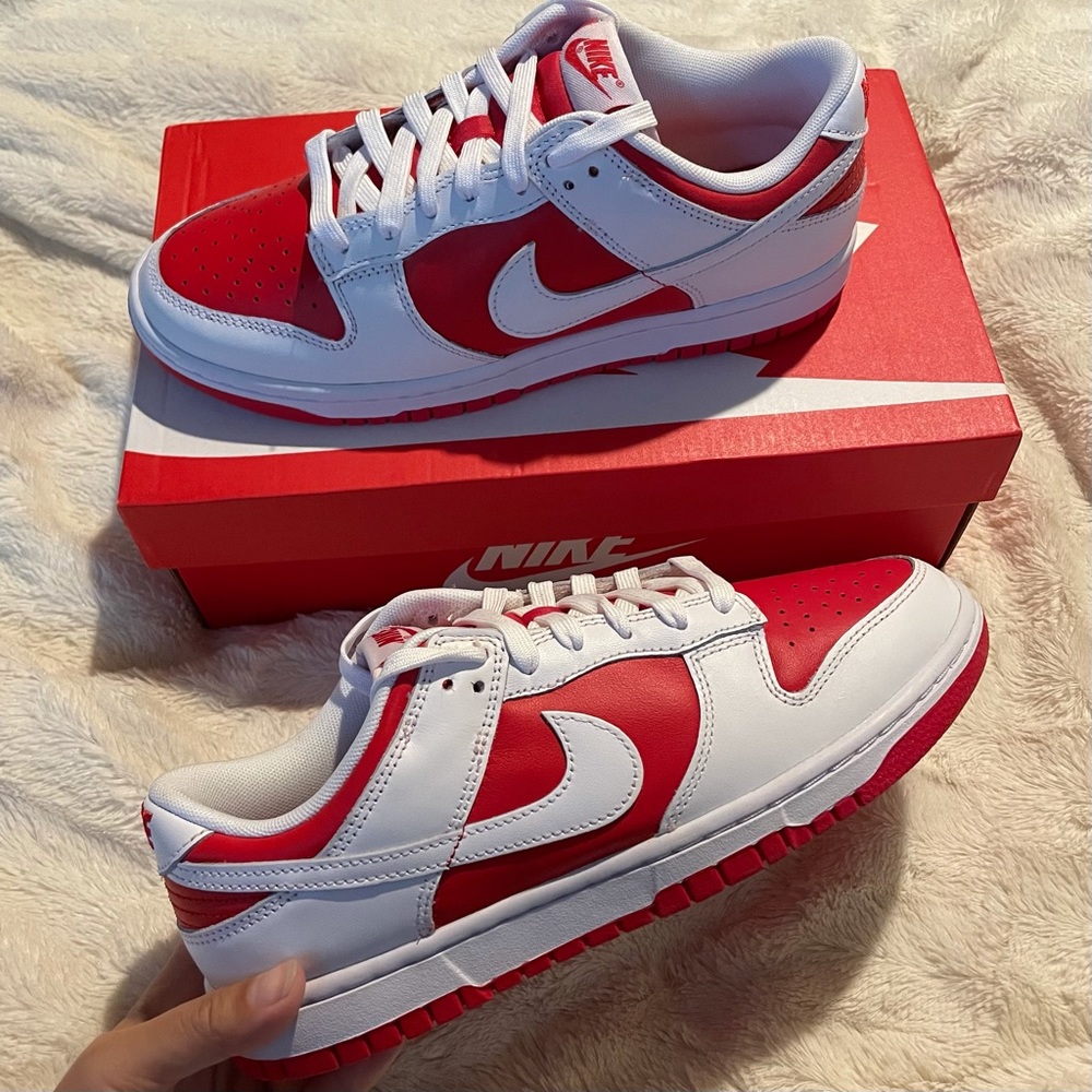Nike dunk low - university red - Picture 1 of 10